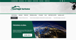 Desktop Screenshot of maringaturismo.com.br