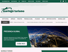 Tablet Screenshot of maringaturismo.com.br